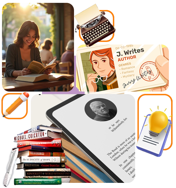 Structuring Author Profiles and Biographies